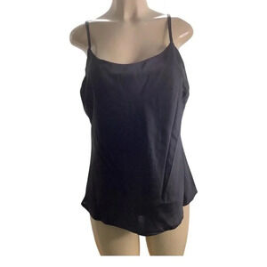 JM Studio Size Large By John Meyer Black Camisole Top. New With Tags.